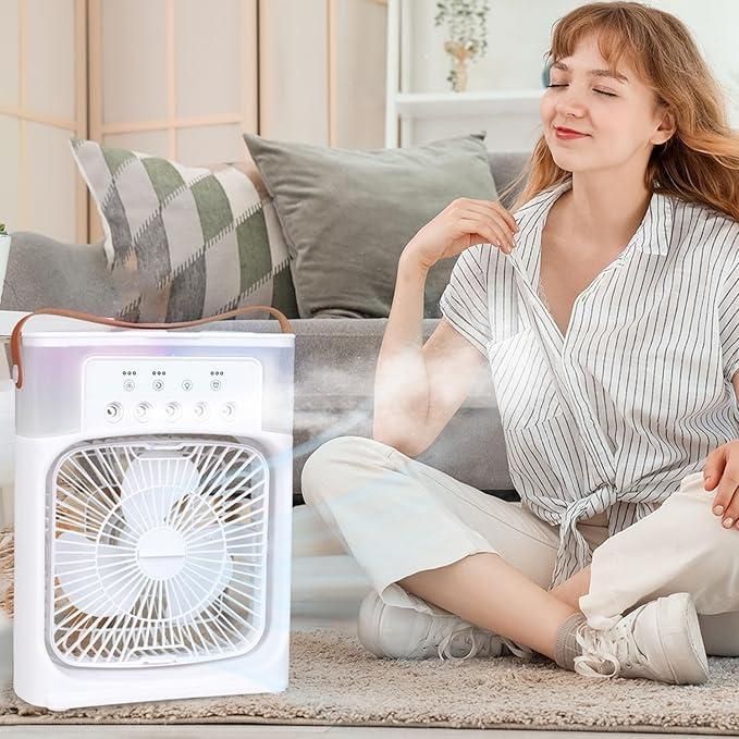 Multifunction Water Spray Mist Fan Air Cooler