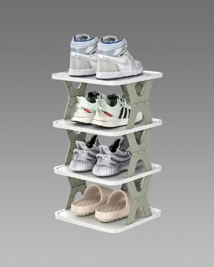 4 Layer Shoes Organizer Easy Storage