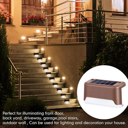 Solar Deck Lights (Pack of 4 and 8)