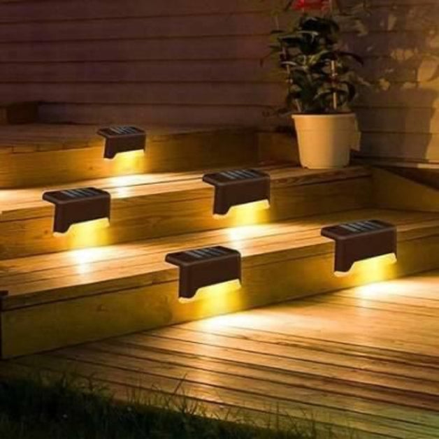 Solar Deck Lights (Pack of 4 and 8)