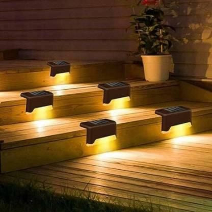 Solar Deck Lights (Pack of 4 and 8)