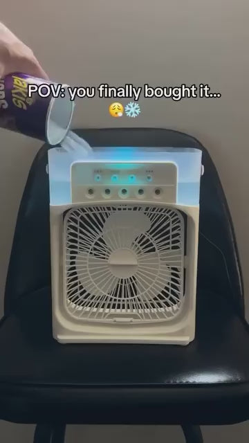 Multifunction Water Spray Mist Fan Air Cooler