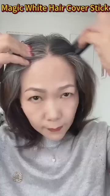 Covering White Hair is Simple and Convenient 20gm - Black