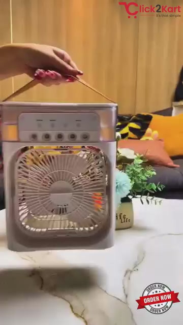 Multifunction Water Spray Mist Fan Air Cooler